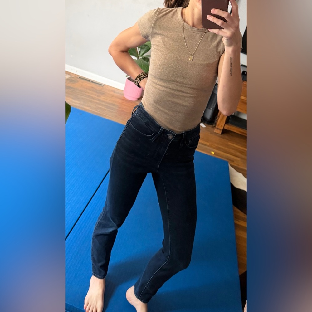 Athleta High-Rise Dark Indigo Jeans